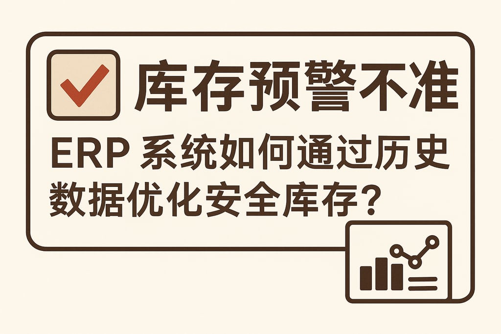 库存预警不准？ERP 系统如何通过历史数据优化安全库存？